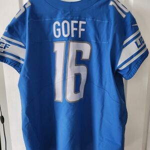 Detroit Lions Jared Goff Authentic Jersey